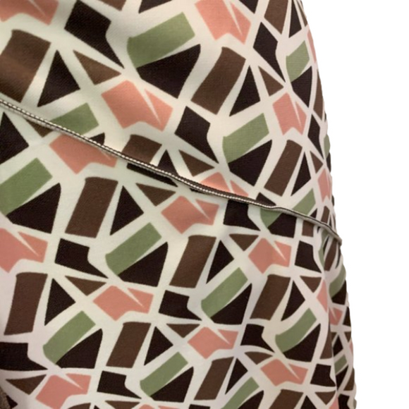 Max Studio, Maxi knee length Skirt, draw string waist, multi color, size Med - Picture 6 of 10
